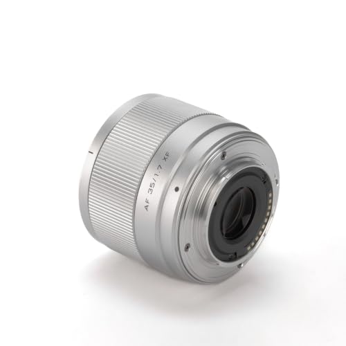 Image of VILTROX 35mm F1.7 XF Auto Focus Lens for Fujifilm Fuji X-Mount-Silver | Large Aperture STM Prime Lens for Fujifilm X-Mount X-E4 X-H1 X-Pro3 X-S10 X-T4 X-T10 X-T20 X-T30 XT30II X-T200 X-H2 X-T5