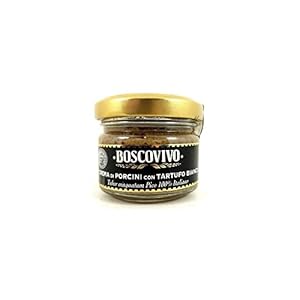 Witte wintertruffel en porcinicrème 50g – Boscovivo – 100% italiaanse truffel – Italiaans eten