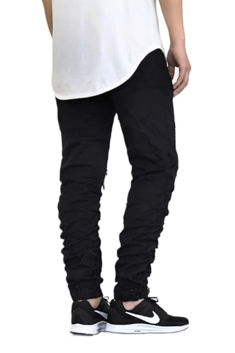 AIRNINE Men's Biker Denim Jogger Pants S-5XL2