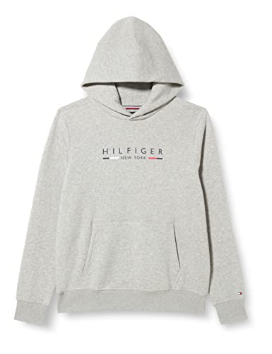 Tommy Hilfiger Herren Hoodie New York Hoody mit Kapuze, Grau (Light Grey...