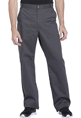Dickies Essence Men's Men's Drawstring Zip Fly Pant, DK160, 3XL, Pewter