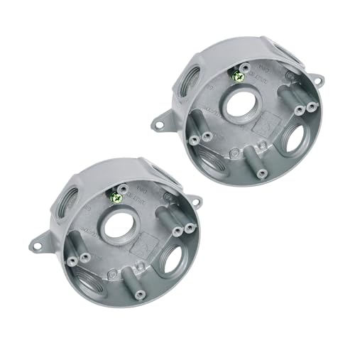 Boîtes de jonctions ABS Restros 5 ports pour circuits multiples sécurisés - 5