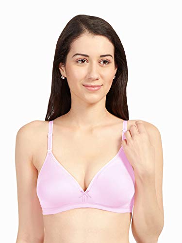 Image of SONARI Omania Womens Non-Padded Cotton Polyester Bras - Solid, Non-Wired, Medium Coverage, Hand Washable (Pack of 2)
