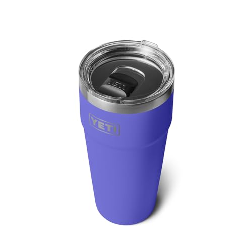 YETI Rambler 30 oz Stackable Tumbler, Stainless Steel, Vacuum Insulated with MagSlider Lid, Ultramarine Violet