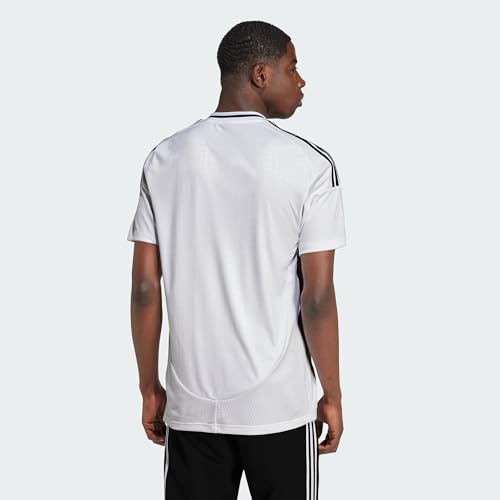 Image of Adidas Men's Polyester Sports Regular Fit T-Shirt (IU5011 White, Large
