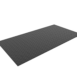 V3VOGUE Gym Exercise Equipment Mat, High Density EVA 10mm Treadmill Mat, Floor Protector Mat, Non-Slip, Noise Reduction, For Treadmill, Stationary Bike, Elliptical, Gym Equipment (Size : 175 * 80cm)