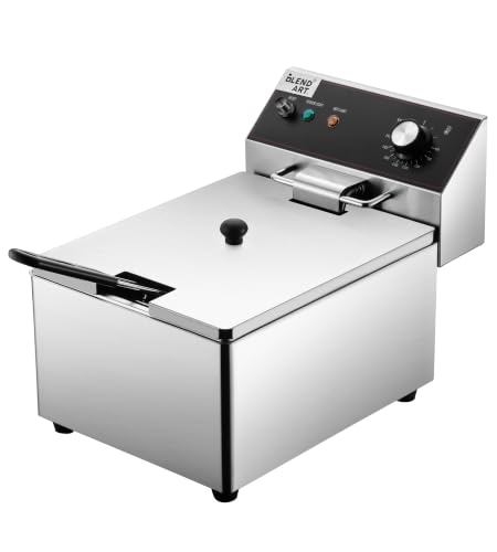 Image of BLEND ART Electric Deep Fat Fryer 6 Litre 2500W with Variable Temperature Control Auto-Cut