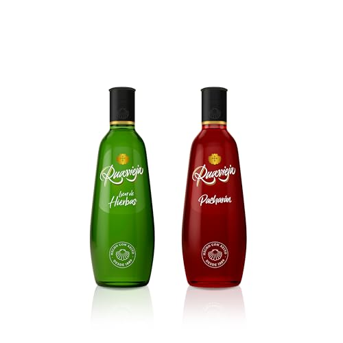 Ruavieja Licor de Hierbas - 700 ml + Ruavieja Licor de Pacharán - 700 ml