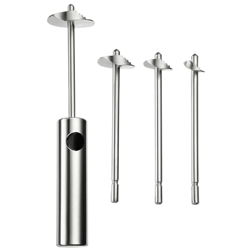 Vegetable Corer Red Dates Core Removers Core Remover Tool Multipurpose Slicer Pepper Core Removing Tool Olive Multipurpose Tool Pineapple Fruit Stainless Steel Strawberry To Rotate