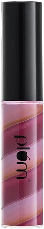 Plum Soft Swirl Lip Gloss | High-Shine Finish | Intense Pigment | 3 Shades In 1 | 122 Cherry Chocolate