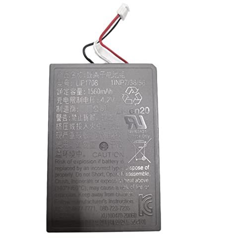 Image of JINWEI LIP1708 Battery Replacement for Sony PlayStation 5 Dualsense Controller CFI-ZCT1 W B U Replace PS5 LIP1708 Battery Pack