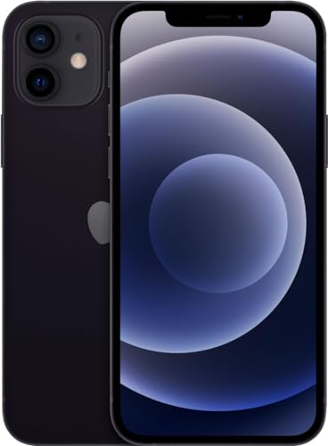 Apple iPhone 12, 64GB, Black - Boost Mobile (Renewed)