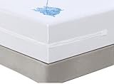 Waterproof Mattress Protector Queen Encasement Bed Size 60x80x15-18Inches Extra Deep Pocket...