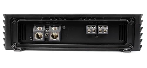Alphasonik V3000.1D Venum Series 6000 Watts Max Monoblock Car Amp with Power Plant Chip 4-Way Protection Circuitry 1-Channel Subwoofer Class-D Amplifier with Remote Bass Boost Control Knob Included