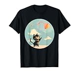Cat flies Kites