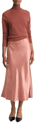 Vince Women's Shaped Hem Slip Skirt W/Lingerie Elastic