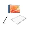 Tablet Bundle: Includes Amazon Fire HD 10 tablet, 10.1″ (2023 Release) | 64 GB | Ocean & Made for Amazon Clear Case & Stylus Pen
