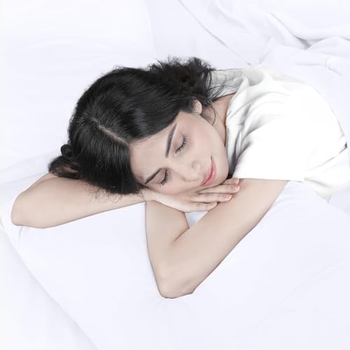 Image of Utopia Bedding Full Bed Sheets Set - Pack of 2 Sheet Sets - Perfect for Spa, Hotel, & Guest Bedroom - Brushed Microfiber - Shrinkage and Fade Resistant - Easy Care (White)