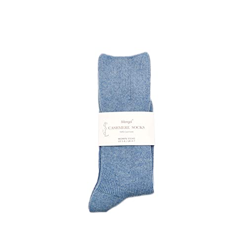 Image of 100% Pure Cashmere Women Ladies Men Sleep Bed Outdoor Socks, Made in Inner Mongolian