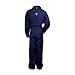Magid N1540 A.R.C. Cotton Arc-Resistant Coverall, Mandarin Collar, Extra-Large, Navy Blue