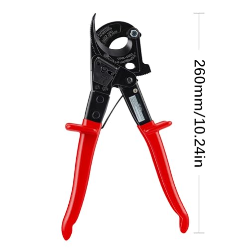 Cortacables con trinquete para cables de cobre y aluminio de hasta 240 mm² 7