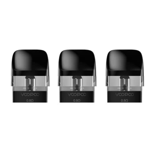 VOOPOO VINCI シリーズ POD V2カートリッジ 0.8Ω/1.2Ω(2.0ml) ブープー 交換用PODポッド カートリッジ 3個入り VOOPOO VINCI SE/VINCI POD/VINCI Q/DRAG NANO 2などに対応 VA