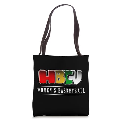 White 16-inch HBCU basketball tote bag — proves it is a carry accessory built for repeated loads