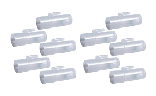 Image of Bistras Oxygen Adapter Enrichment Port Connector fits CPAP Tubing Hose Model 1642 (10)