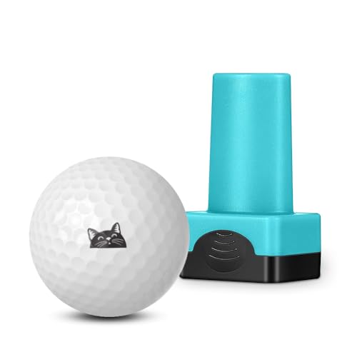 WIRESTER Self-Inking Golf Ball Stamper, Golf Ball Stamp Marker to