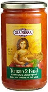 Gia Russa Tomato & Basil Sauce 24 OZ (Pack of 1)