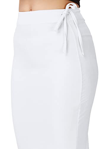 Image of Mehrang Microfiber Saree Shapewear Petticoat for Women, Cotton Blended Shape Wear Dress for Saree