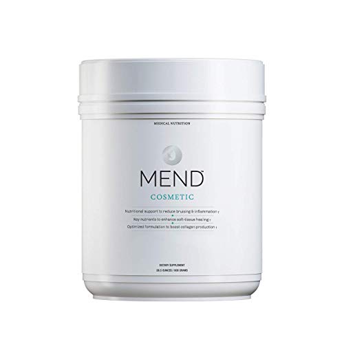 Mend Cosmetic - Post-Surgery Skin Healing Supplement Powder with Arnica, Whey Protein, Collagen