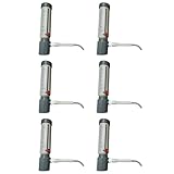 Mokamika 6 dispenser per bottiglie da laboratorio, distributore di liquidi semiautomatico, tipo di manicotto, 5 – 25 ml, additivo liquido regolabile