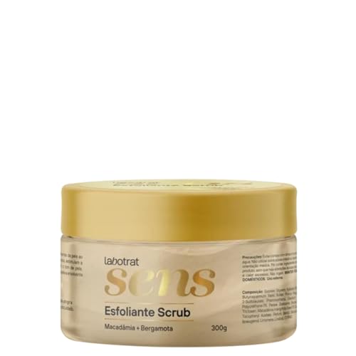 Esfoliante Scrub LABOTRAT Sens Macadâmia + Bergomota 300g Renovaç...