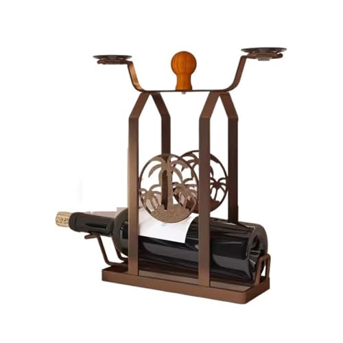 Soporte para botellas de vino SONGCHAO compacto y moderno miniatura 1