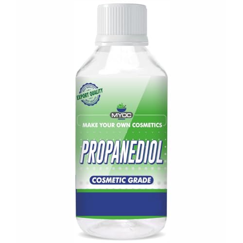 Myoc Propanediol – Cosmetic Grade Solvent & Carrier for Skincare, Personal Care, and DIY Formulations - 4.22 Fl Oz / 125ml