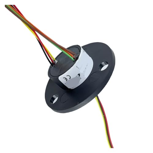 Bague collectrice WX12-2P05 | Connecteur rotatif 2 canaux 5A pour transmission continue