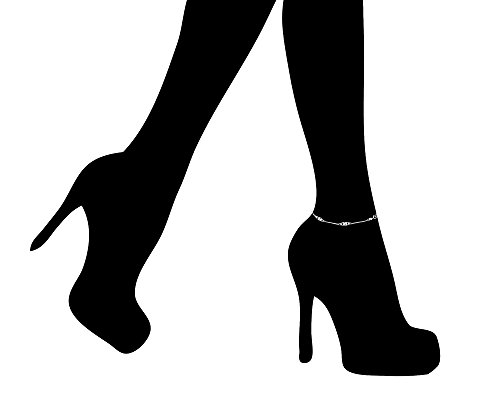 Ritastephens 14K Solid Gold Infinity Anklet 10 Inches4