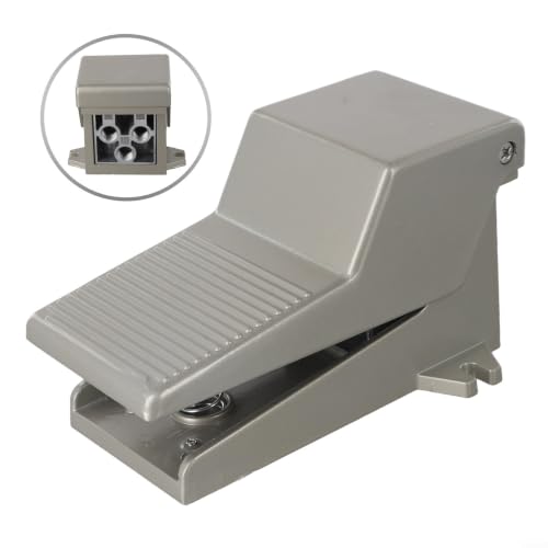 Válvula de pedal neumática 4F210-08 de 2 posiciones y conexión 1/4 PT 4