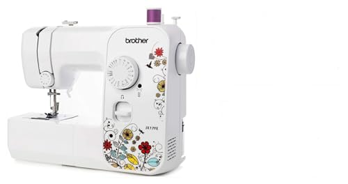Brother JX17FE (Fantasy Edition) - Máquina de Coser, 17 Puntadas de Costura, Eléctrica, Portátil, Fácil de Usar y Práctica
