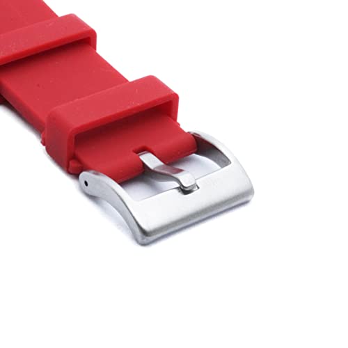 Image of WAMD Quick Release Silicone Rubber Watch Straps /Bands - 20mm, 22mm, and 24mm Watch Straps for Watches.