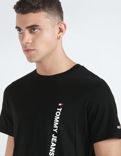 Image of Tommy Hilfiger Men's Solid Regular Fit T-Shirt