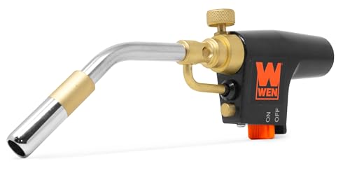 WEN Trigger Start Propane Torch with Adjustable Flame for Welding, Grilling, and Heat Treatment (GA1411)