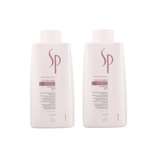2er Wella SP System Professional Color Save Shampoo 1000 ml