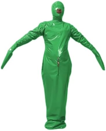 Cosplay PVC Bodysuit Costume PU Jumpsuit S-7XL
