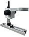 Slide Rail Base for Stereo Microscope, Movable Slide Rail for Microscope Stand Pillar Desktop Universal Base for 25mm & 32mm Microscope Stand Trinocular Binocular Soldering Repairing Tools