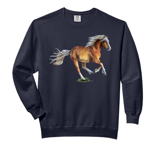 Majestic Haflinger | Haflinger Horse Lover Gift Idea Comfort Colors Adult Sweatshirt