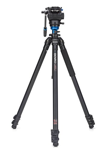 Benro S4 Single Leg Aluminum Video Tripod Kit (A2573FS4)