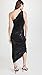 Norma Kamali Women's Diana Gown, Black, XL