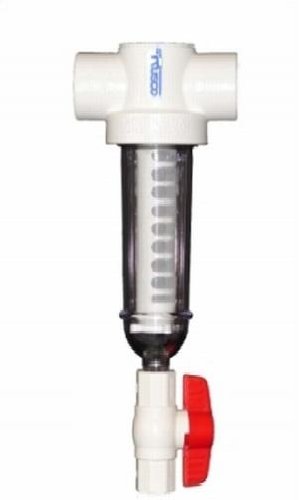 Rusco/Vu-Flow 1-1/2" Spin Down Sediment Filter w/ 60 Mesh Screen